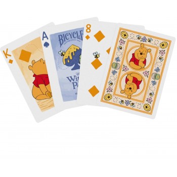 Winnie The Pooh žaidimo kortos Bicycle Winnie The Pooh žaidimo kortos Bicycle